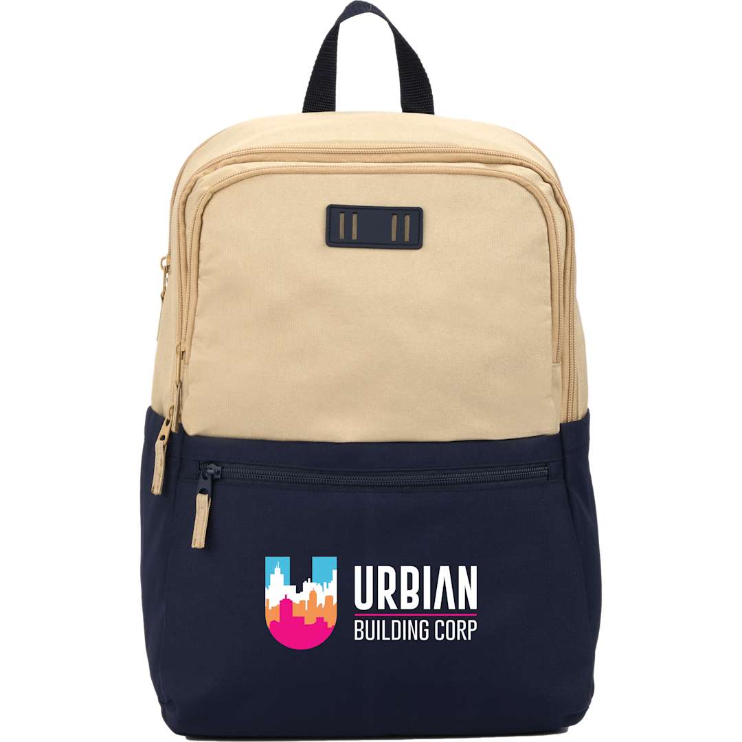 Duo Recycled 15&quot; Laptop Backpack - 9898-07 Blue