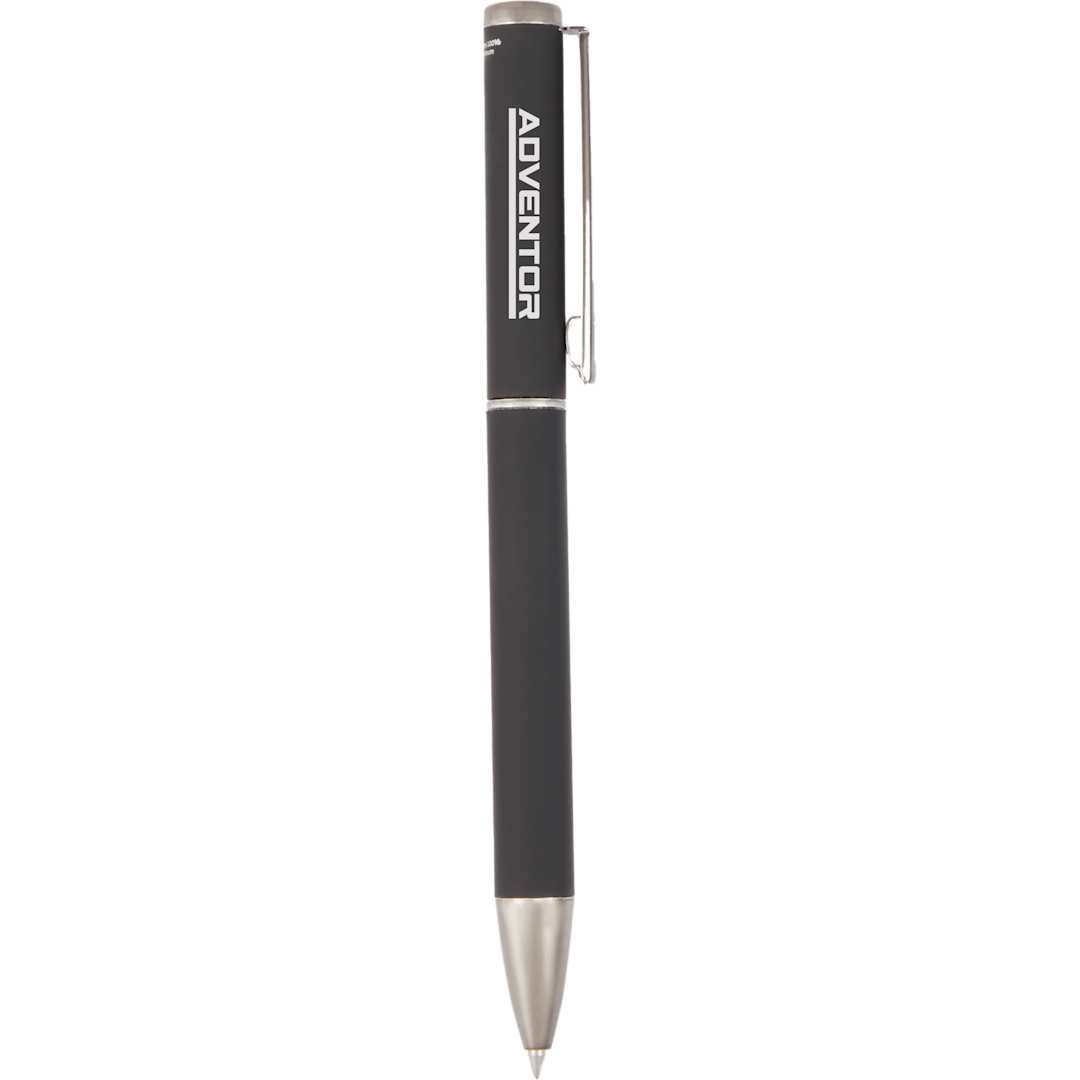 Harper Soft Touch Recycled Aluminum Gel Pen - SM-5204 Black
