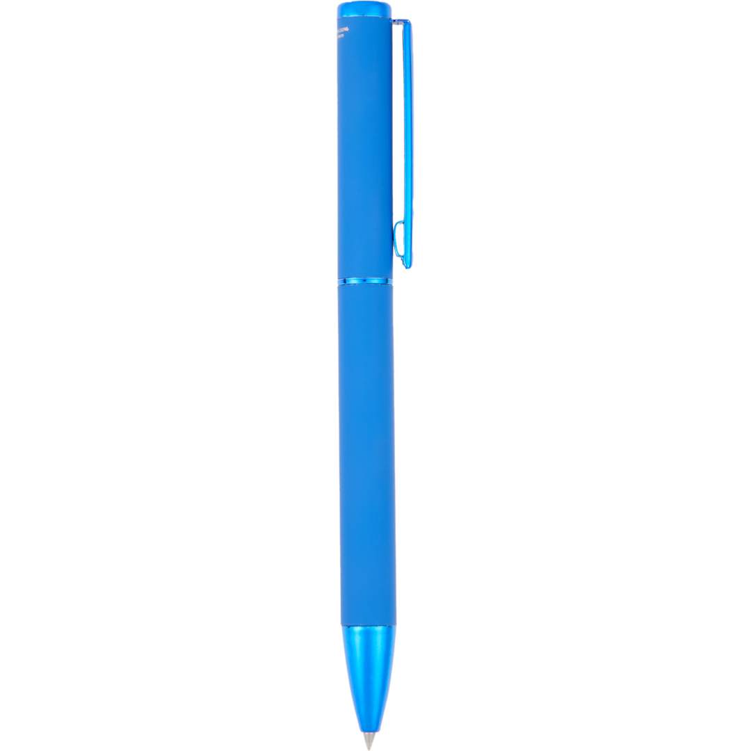 Harper Soft Touch Recycled Aluminum Gel Pen - SM-5204 Blue