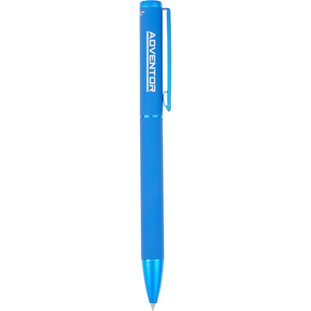 Harper Soft Touch Recycled Aluminum Gel Pen - SM-5204 Blue
