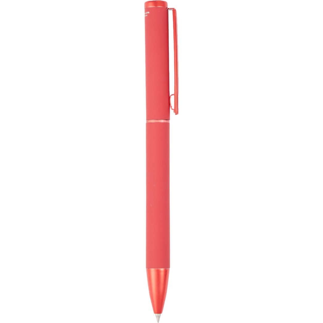 Harper Soft Touch Recycled Aluminum Gel Pen - SM-5204 Red