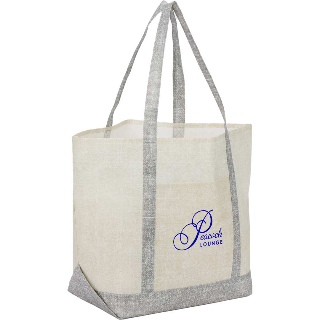 Recycled Beacon Non-Woven All Purpose Tote - SM-7816 Gray