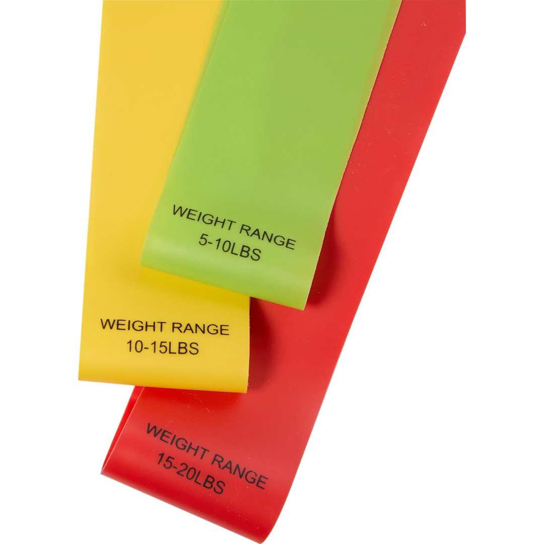 3-Piece Resistance Band Set - SM-7960 Black