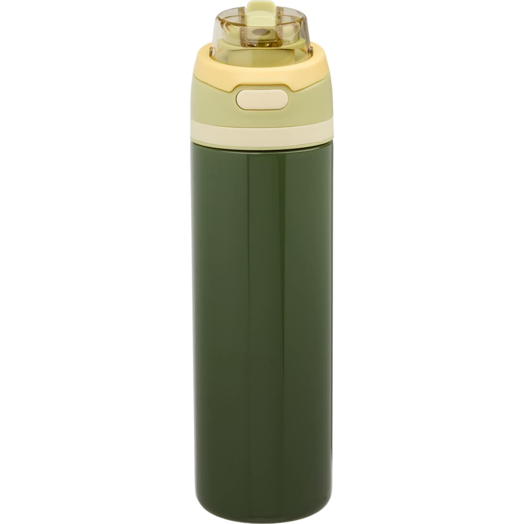 Elvin 28oz Recycled Stainless Flip Straw Bottle - SM-6965 Green