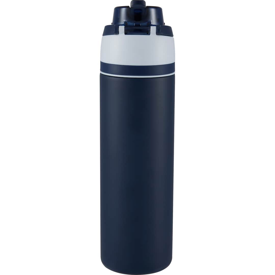 Elvin 28oz Recycled Stainless Flip Straw Bottle - SM-6965 Blue