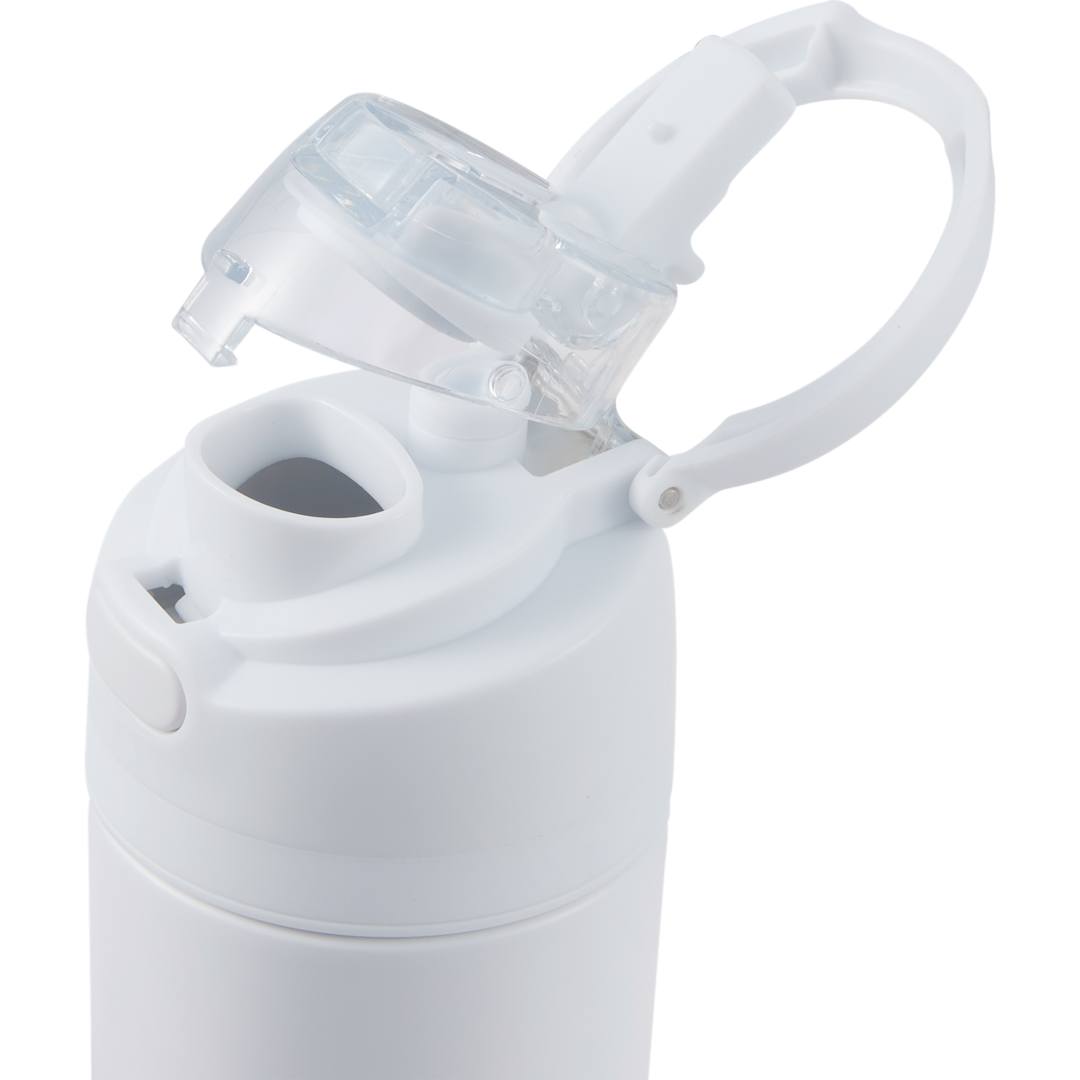 Elvin 28oz Recycled Stainless Flip Straw Bottle - SM-6965 White