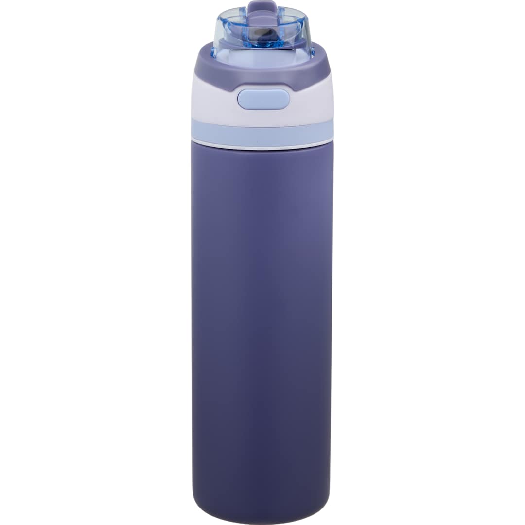 Elvin 28oz Recycled Stainless Flip Straw Bottle - SM-6965 Purple