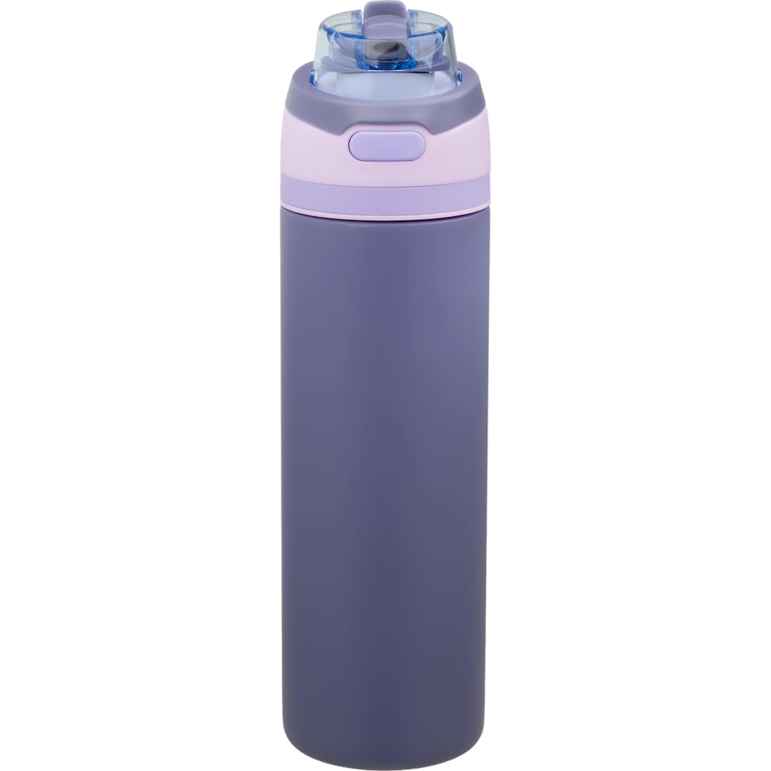 Elvin 28oz Recycled Stainless Flip Straw Bottle - SM-6965 Purple
