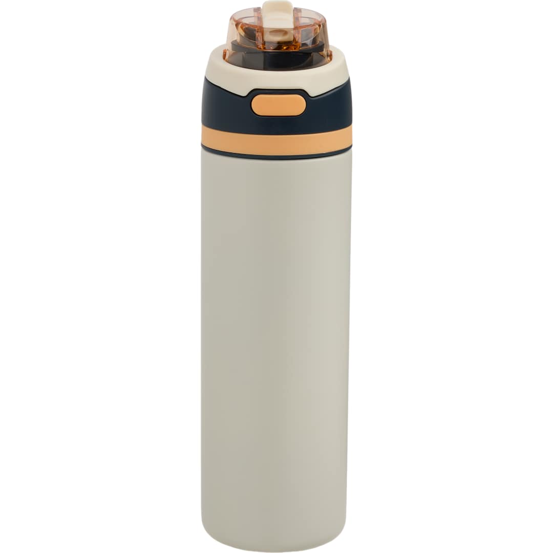 Elvin 28oz Recycled Stainless Flip Straw Bottle - SM-6965 Natural
