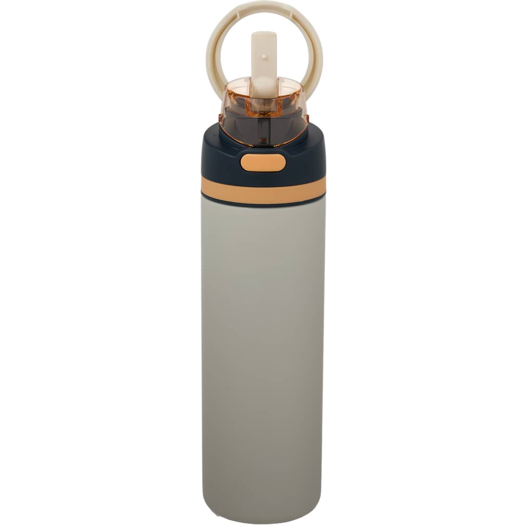 Elvin 28oz Recycled Stainless Flip Straw Bottle - SM-6965 Natural