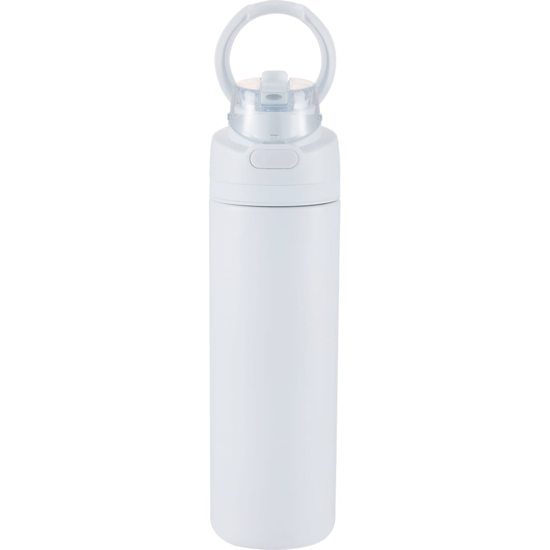 Elvin 28oz Recycled Stainless Flip Straw Bottle - SM-6965 White