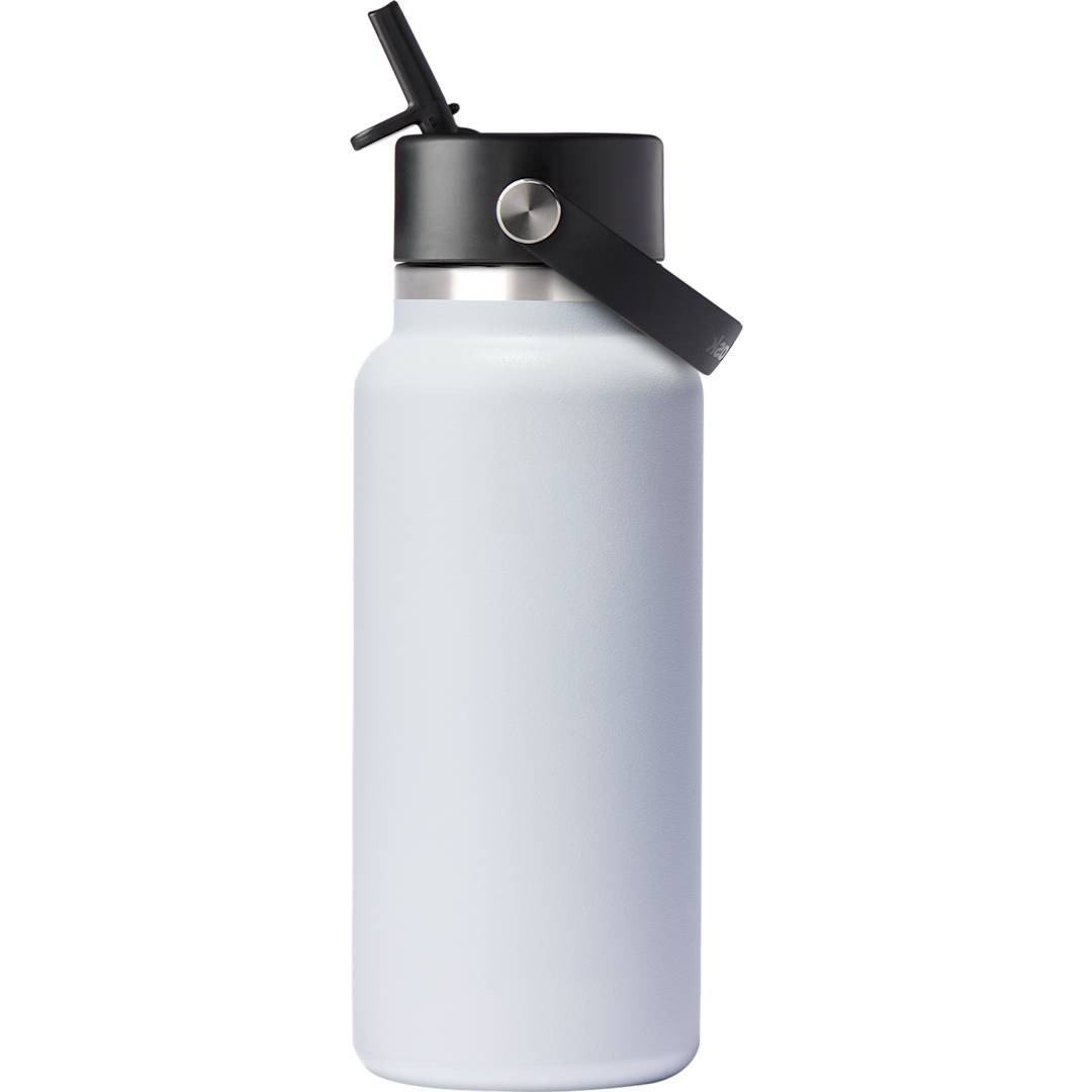 Hydro Flask Hydro Flask® Wide Mouth w/ Flex Straw Cap 32oz - 1601-81 White