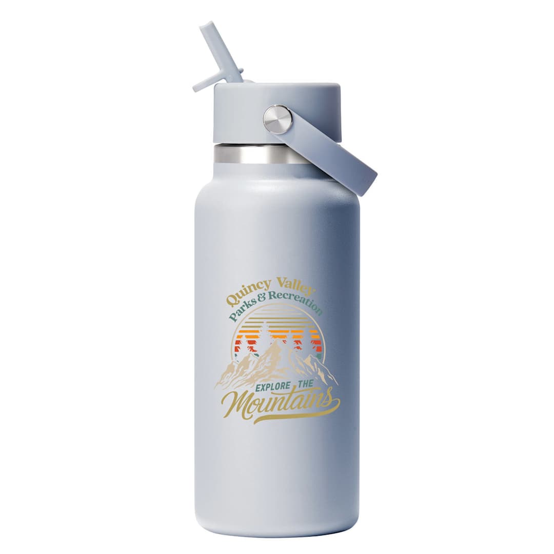 Hydro Flask Hydro Flask® Wide Mouth w/ Flex Straw Cap 32oz - 1601-81 Blue