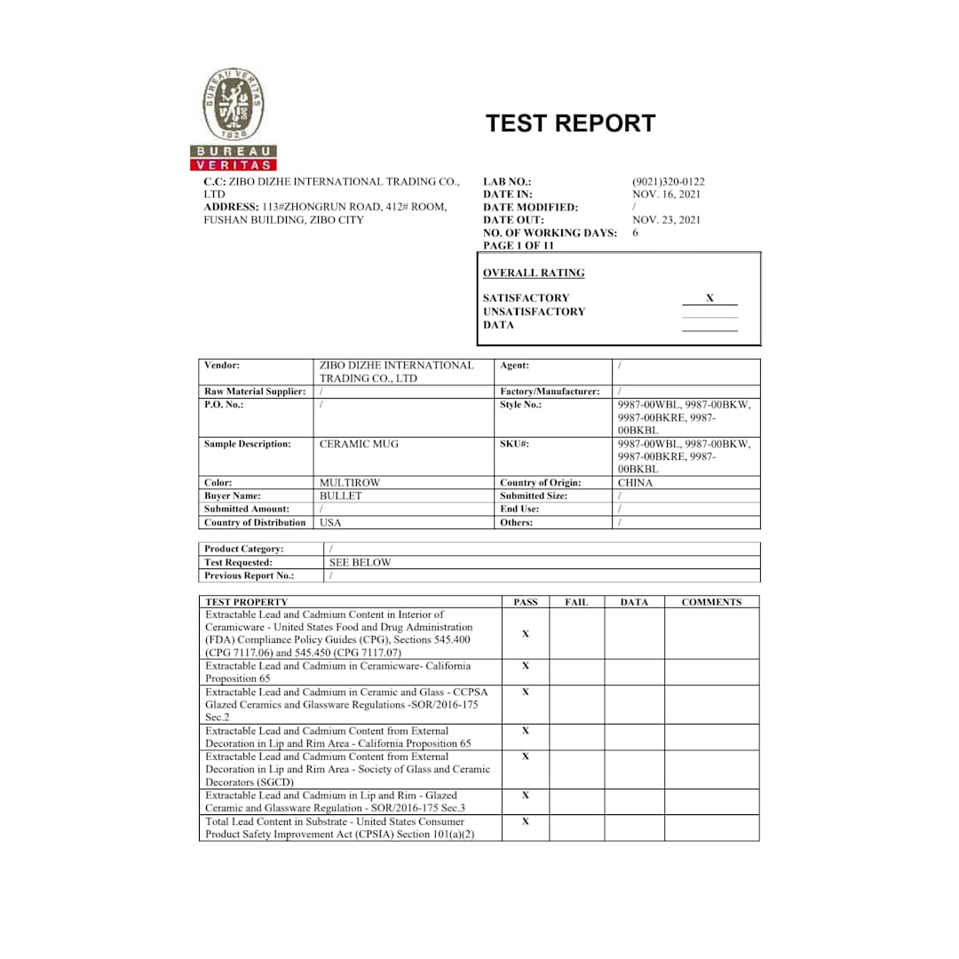 Hearth Ceramic Mug FSC&#174;100% Wood Lid/Coaster 15oz - 1625-40 Black