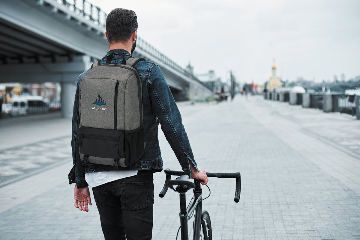 Lockport Anti-Theft Backpack - BG381 Gray