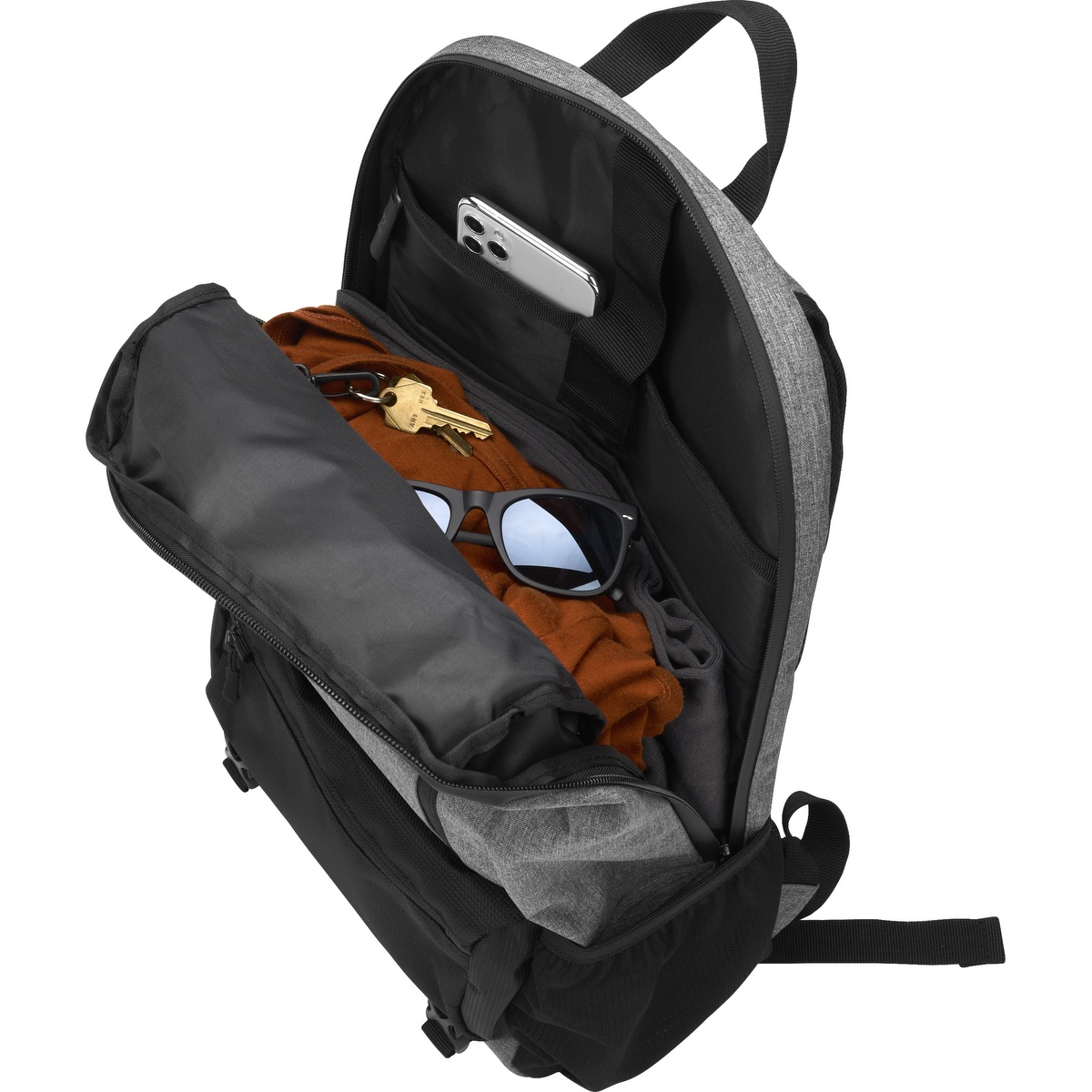 Lockport Anti-Theft Backpack - BG381 Gray