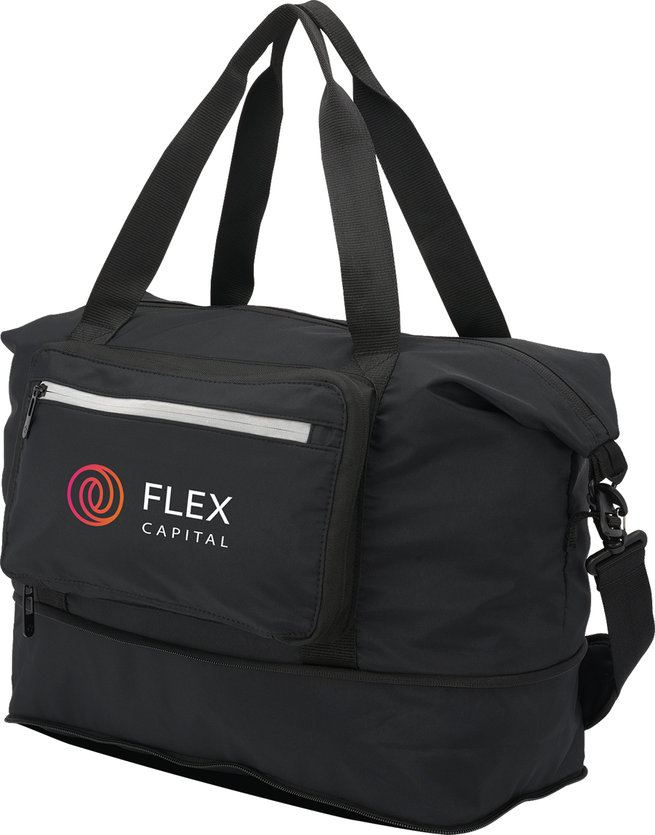 Voyage Folding Duffel Bag - BG385 Black