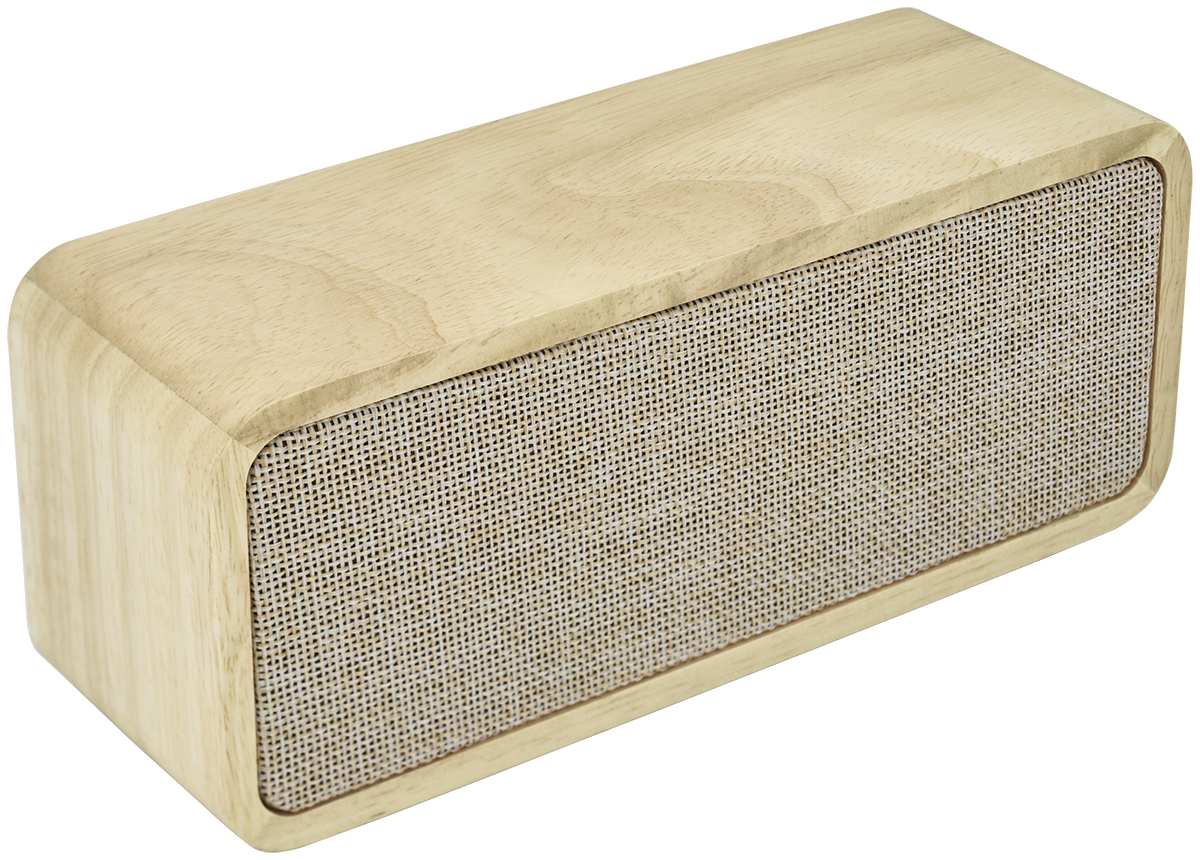 Enceinte sans fil en bois TWS FSC 10 W - EL225 Wood