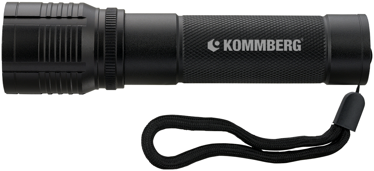 Rechargeable 10W P50/COB Flashlight - FL211 Black