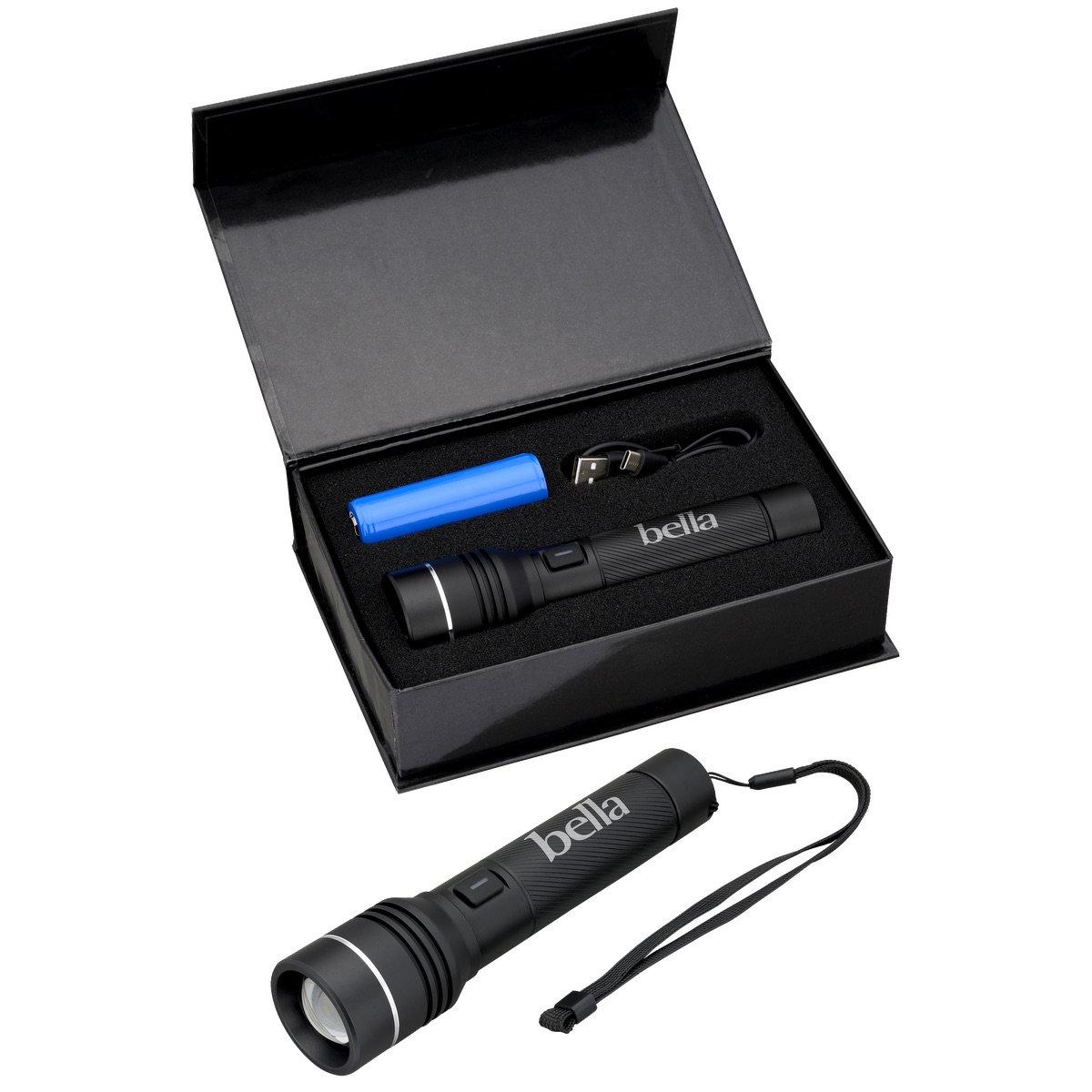 Joseph Joseph Rechargeable 15W White Laser LED Flashlight - FL213