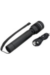 Rechargeable 15W White Laser LED Flashlight - FL213 Black