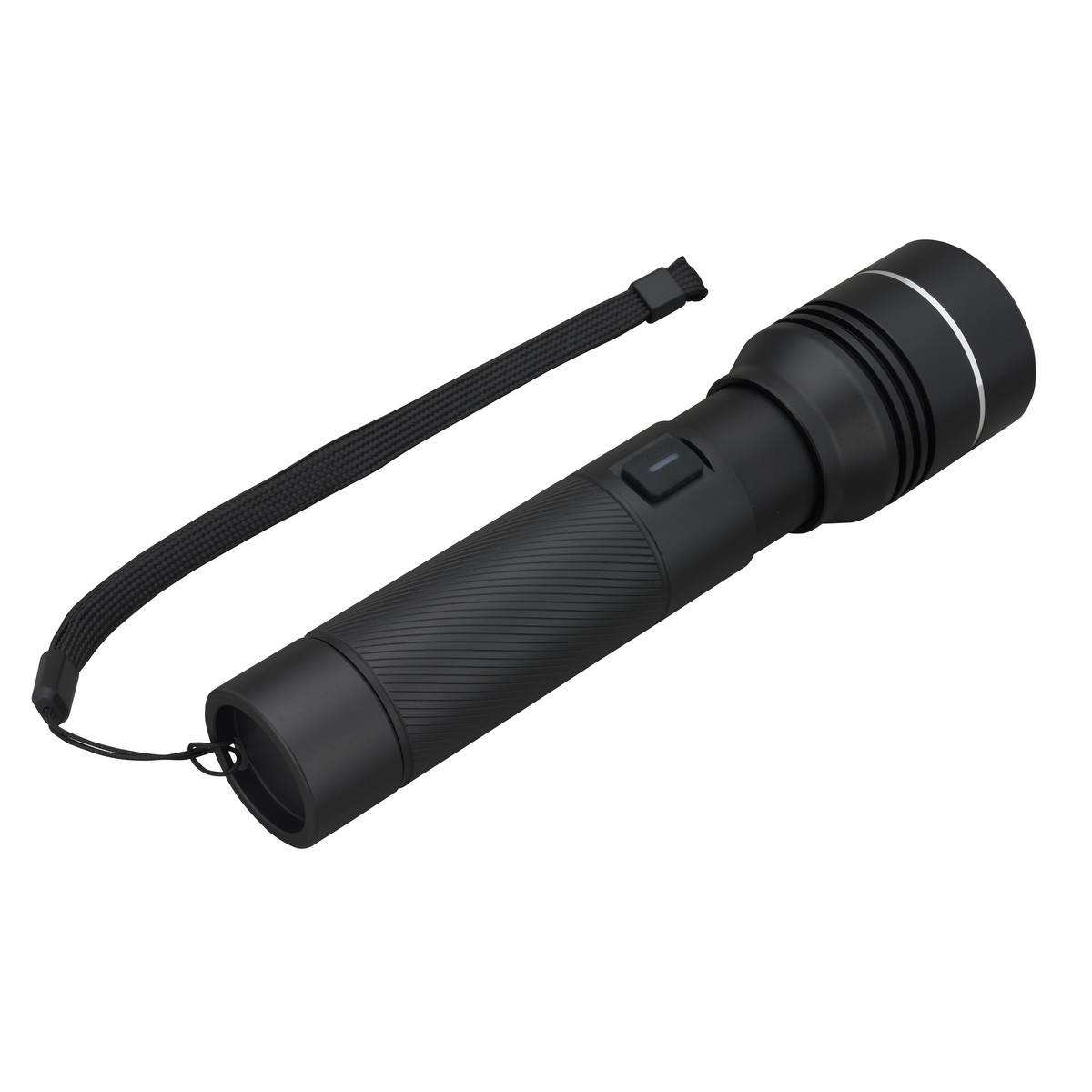 Rechargeable 20W White Laser LED Flashlight - FL214 Black