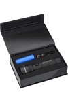 Rechargeable 20W White Laser LED Flashlight - FL214 Black