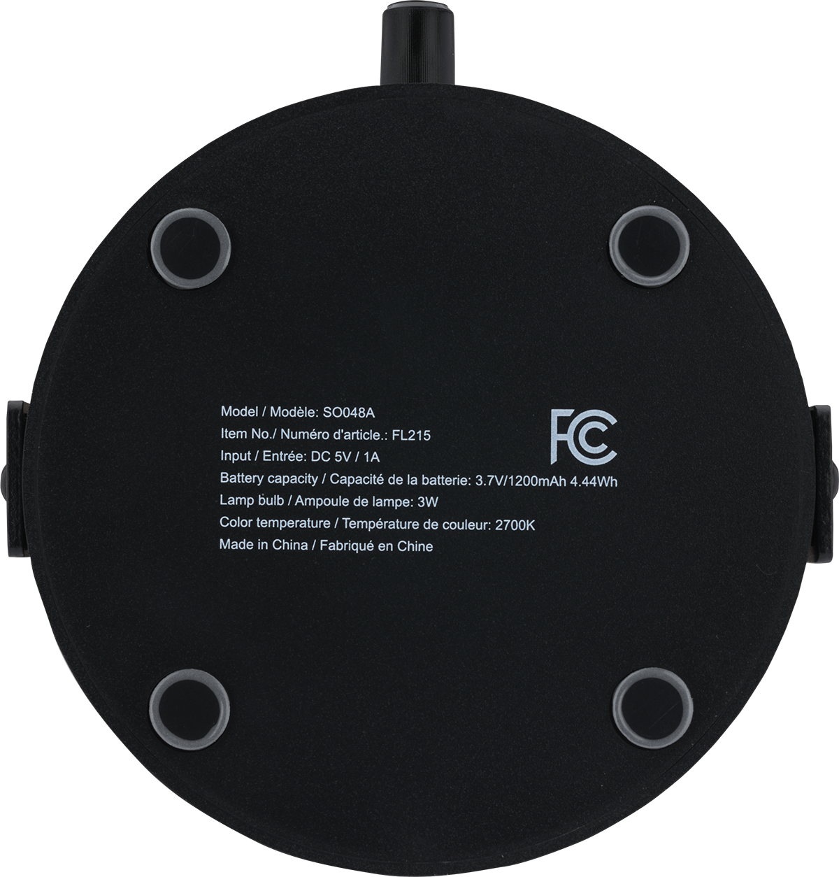 3W Desk Glow Lantern - FL215 Bamboo