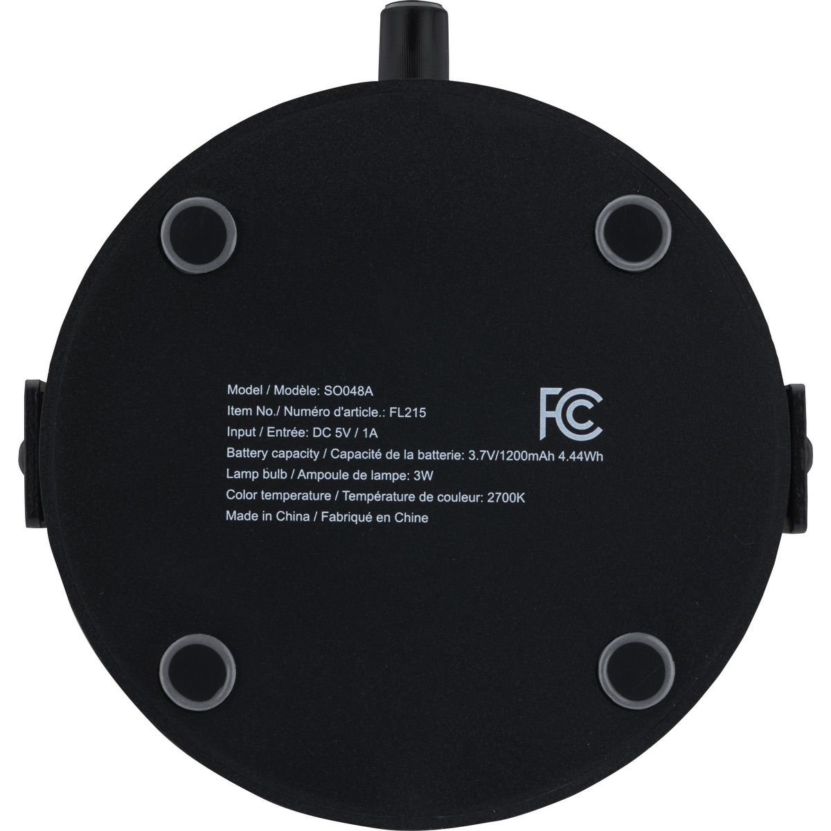 3W Desk Glow Lantern - FL215 Bamboo