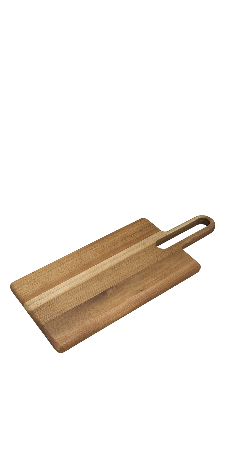 Oblong Acacia Cutting Board (L) - KS73 Wood