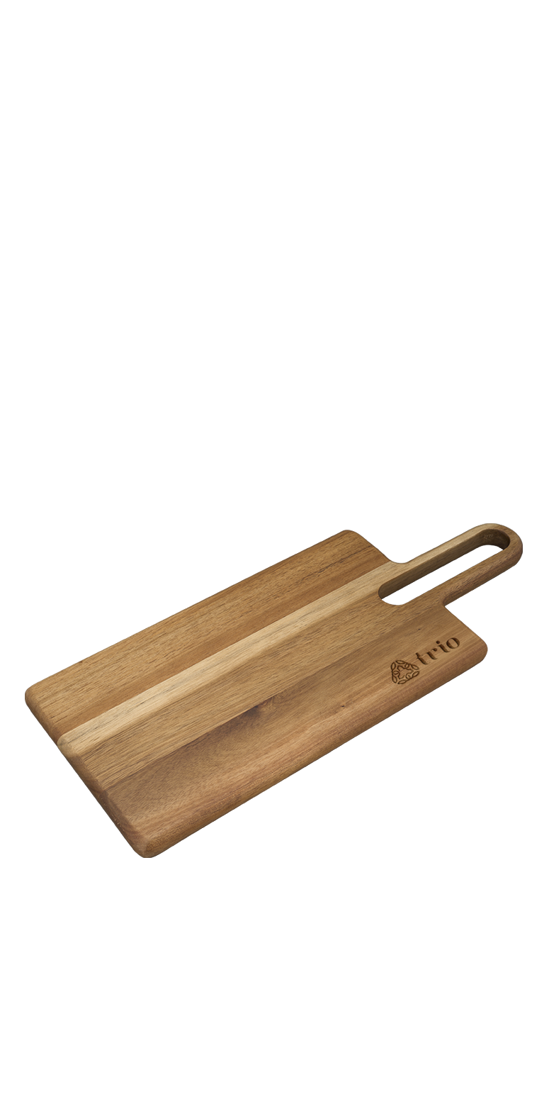 Oblong Acacia Cutting Board (L) - KS73 Wood