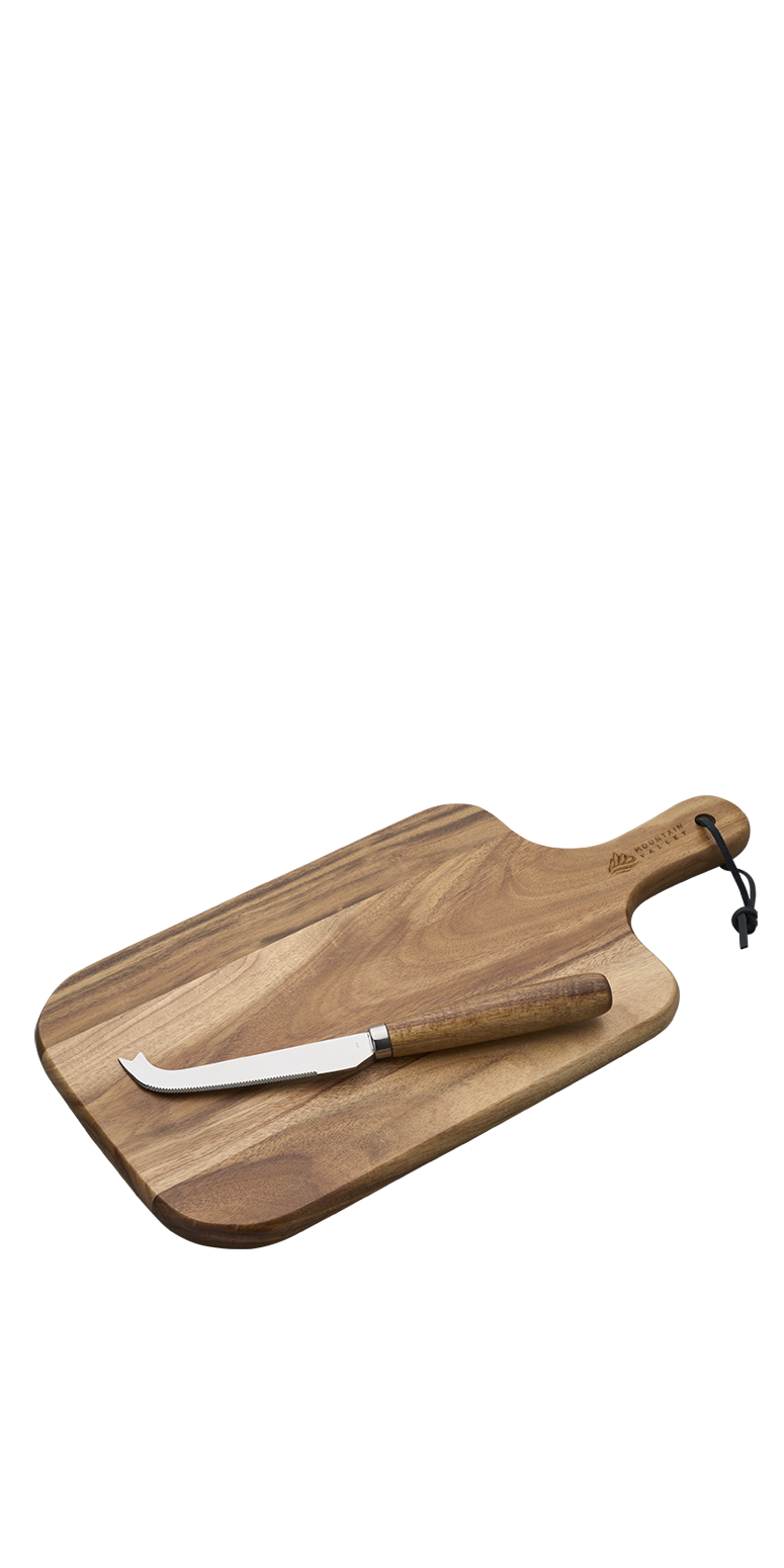 Niagara Niagara Cutlery™ Acacia Cheese Board Set - KS76 Wood