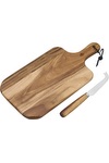 Niagara Niagara Cutlery™ Acacia Cheese Board Set - KS76 Wood