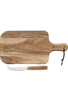 Niagara Niagara Cutlery™ Acacia Cheese Board Set - KS76 Wood