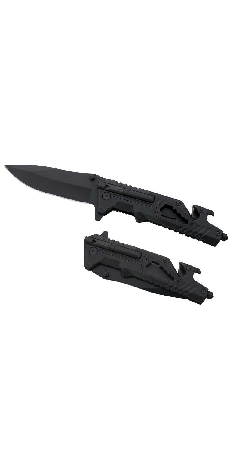 Cutler Survival/Rescue Knife - MK124 Black