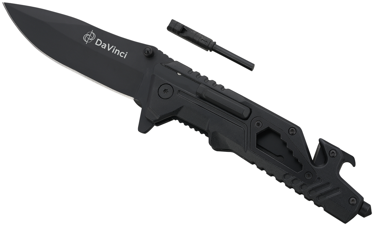 Cutler Survival/Rescue Knife - MK124 Black