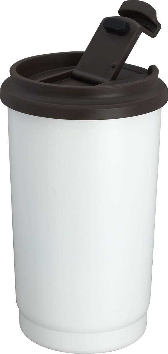 EarthTrendz Gobelet 14oz EarthTrendz™ en acier inox. recyclé - SL185PR white