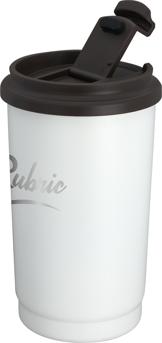 EarthTrendz Gobelet 14oz EarthTrendz™ en acier inox. recyclé - SL185PR white