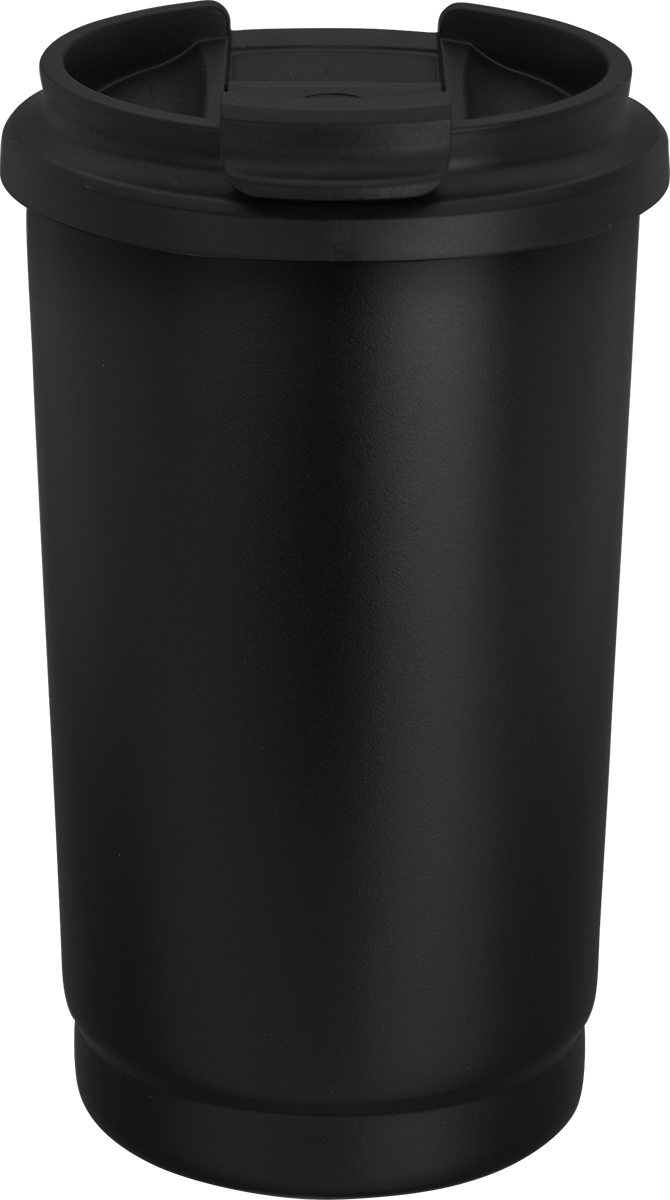 EarthTrendz Gobelet 14oz EarthTrendz™ en acier inox. recyclé - SL185PR black