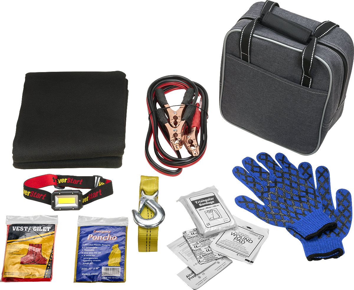 Deluxe Emergency Car Kit - TS60 Gray