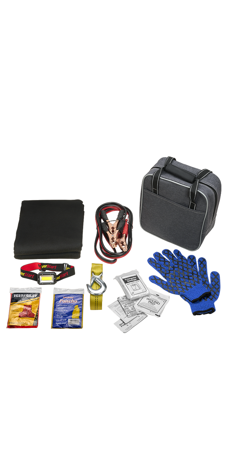 Deluxe Emergency Car Kit - TS60 Gray