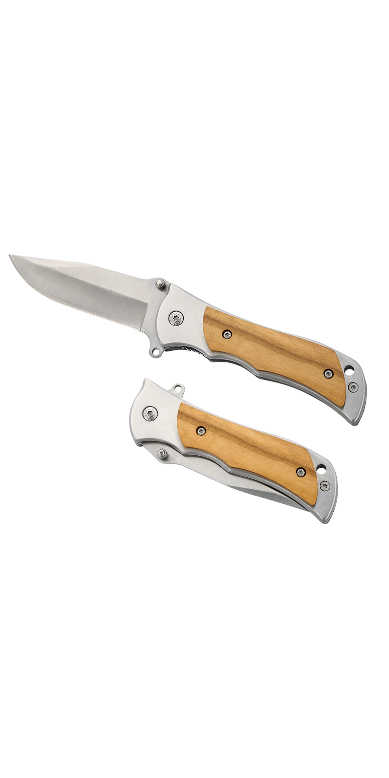 Lance Folding Knife - WH24 Wood