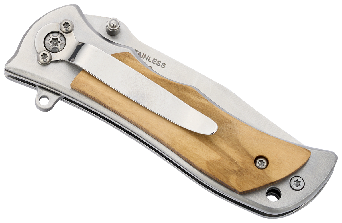 Lance Folding Knife - WH24 Wood