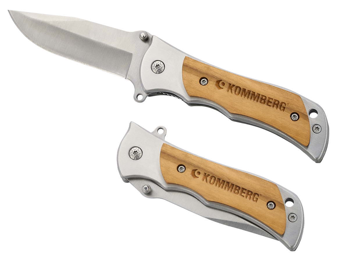 Lance Folding Knife - WH24 Wood