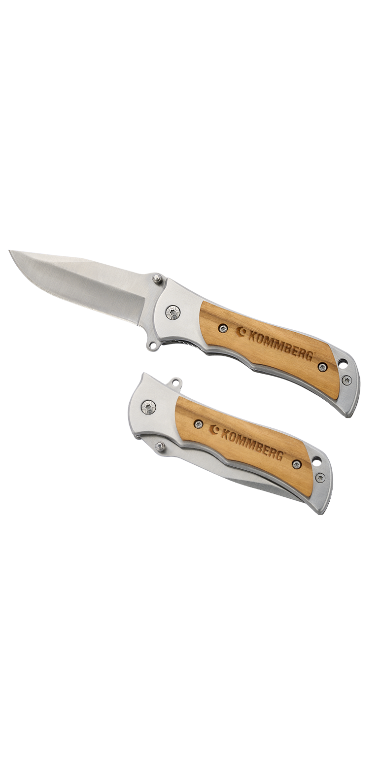 Lance Folding Knife - WH24 Wood