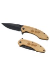 Spire Folding Knife - WH26 wood