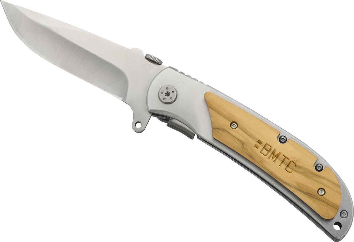 Notch Folding Knife - WH27 Wood