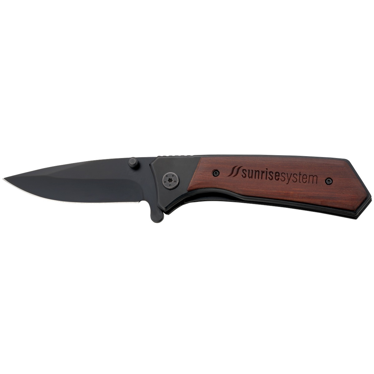 Honed Folding Knife - WH28 Wood