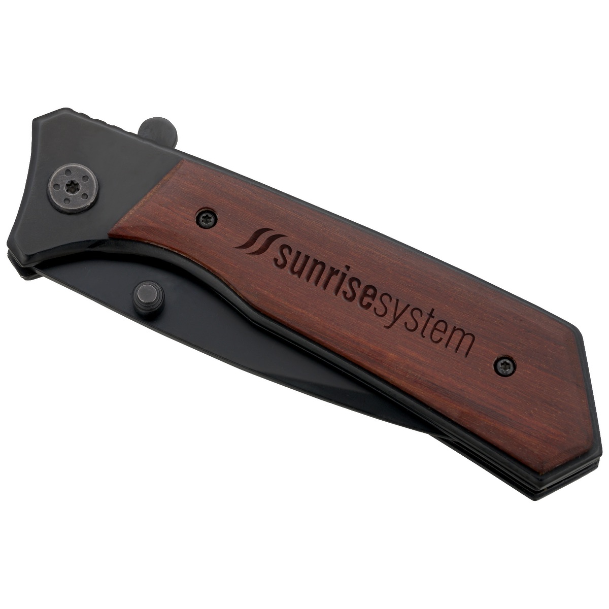 Honed Folding Knife - WH28 Wood
