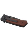 Honed Folding Knife - WH28 Wood